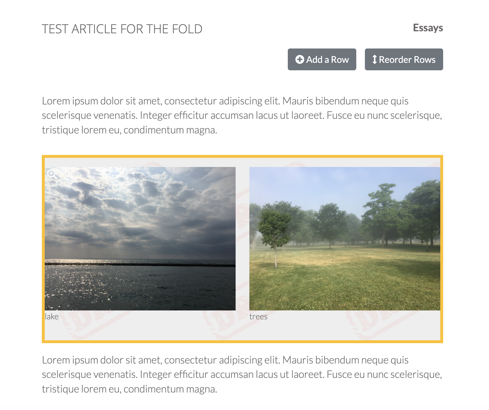 THE FOLD - YELLOW box indicates DRAFT MODE. This row (in yellow) will NOT appear on the public facing version of your article. You must the image w01v4ko0zv.png set by the CMS